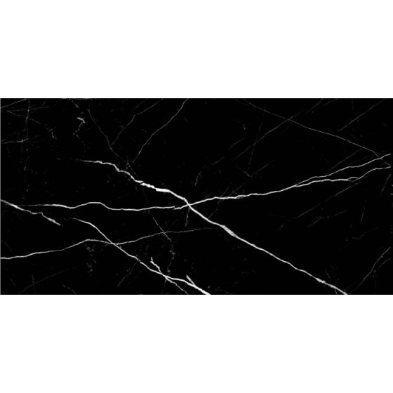 Keros Marquina Negro 60×120 γυαλιστερό πορσελανάτο πλακάκι